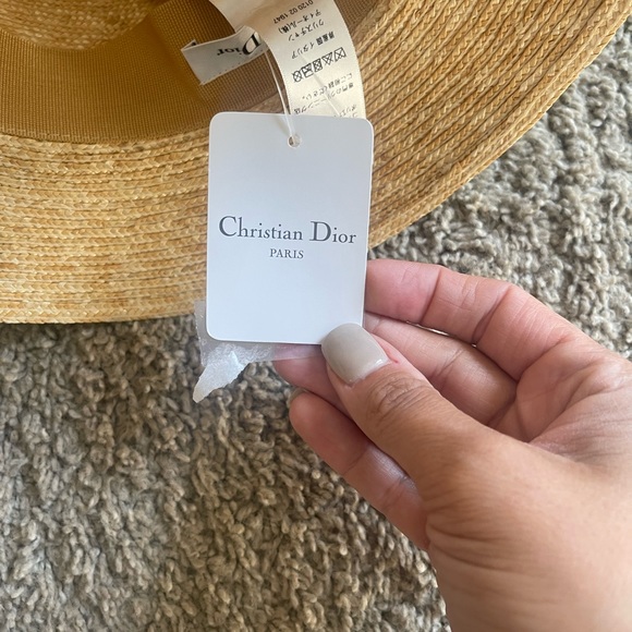 Dior RESORT SMALL BRIM HAT-Size 58 - Picture 4 of 6